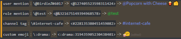 discord tags example